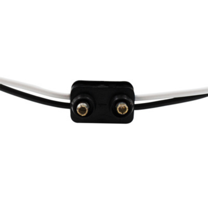 200 Count 2-Prong Male Bullet Plug Wire Harness Roll | 100 Foot 16 Gauge Wire | United Pacific