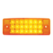 21 LED Reflector Rectangular Light (Clearance Marker) | Amber LED | Amber Lens | United Pacific