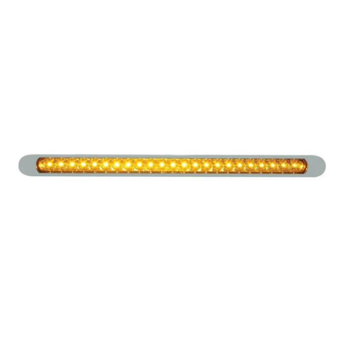 23 LED Reflector Turn Signal Light Bar Amber Lens | United Pacific