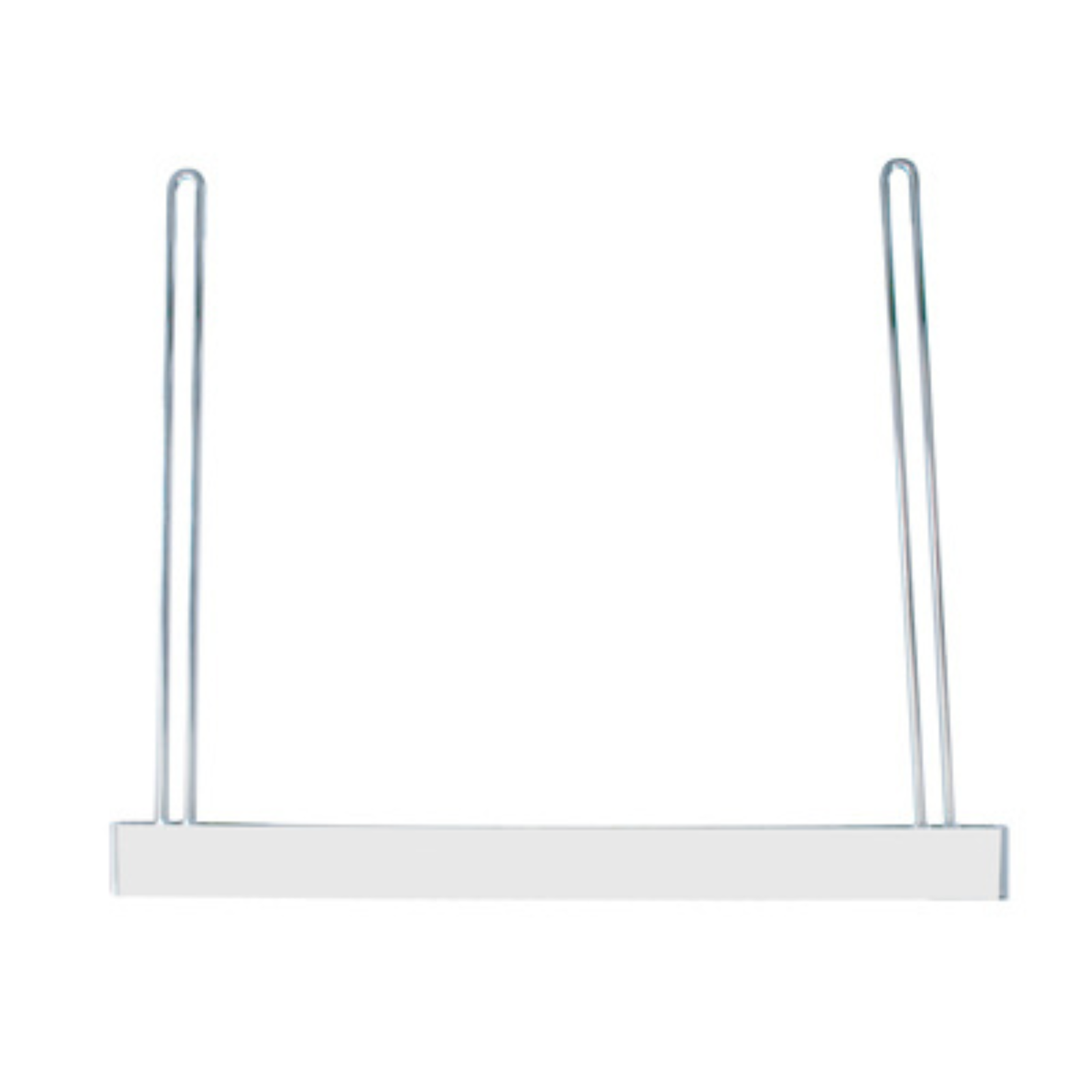 24" x 21" Chrome Anti-Sail Bracket with 2" Bottom Plate | Universal | United Pacific