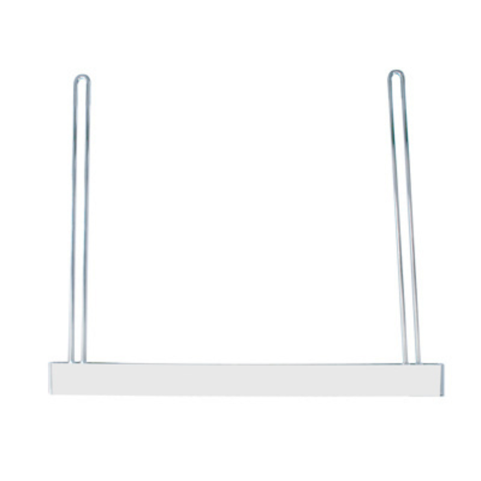 24" x 21" Chrome Anti-Sail Bracket with 2" Bottom Plate | Universal | United Pacific