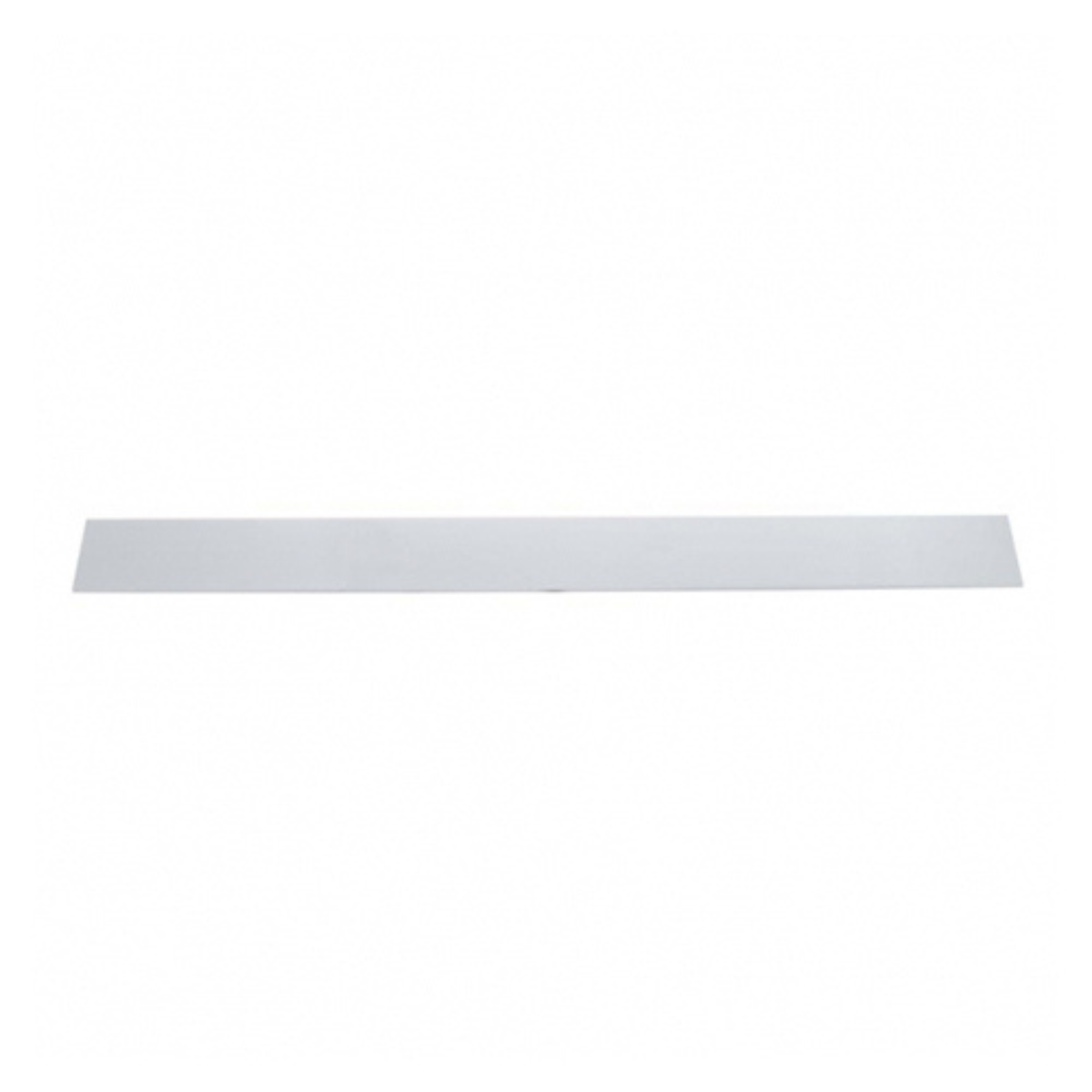 2" × 24" Stainless Steel Top Mud Flap Plate | Welded Stud | United Pacific