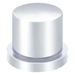 Flat Top Nut Cover | 3/4" x 1-1/4" | Chrome | United Pacific