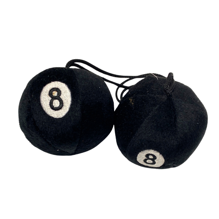3 Inch Round Fuzzy 8-Ball | United Pacific
