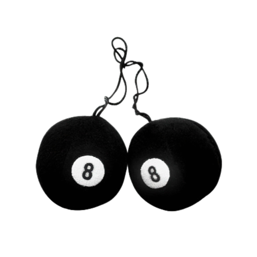 3 Inch Round Fuzzy 8-Ball | United Pacific