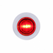 3 LED 3/4″ Mini Light with Bezel | Red LED Red Lens | United Pacific