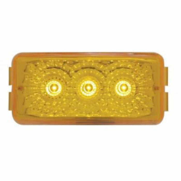 3 LED Reflector Light Clearance Marker | United Pacific