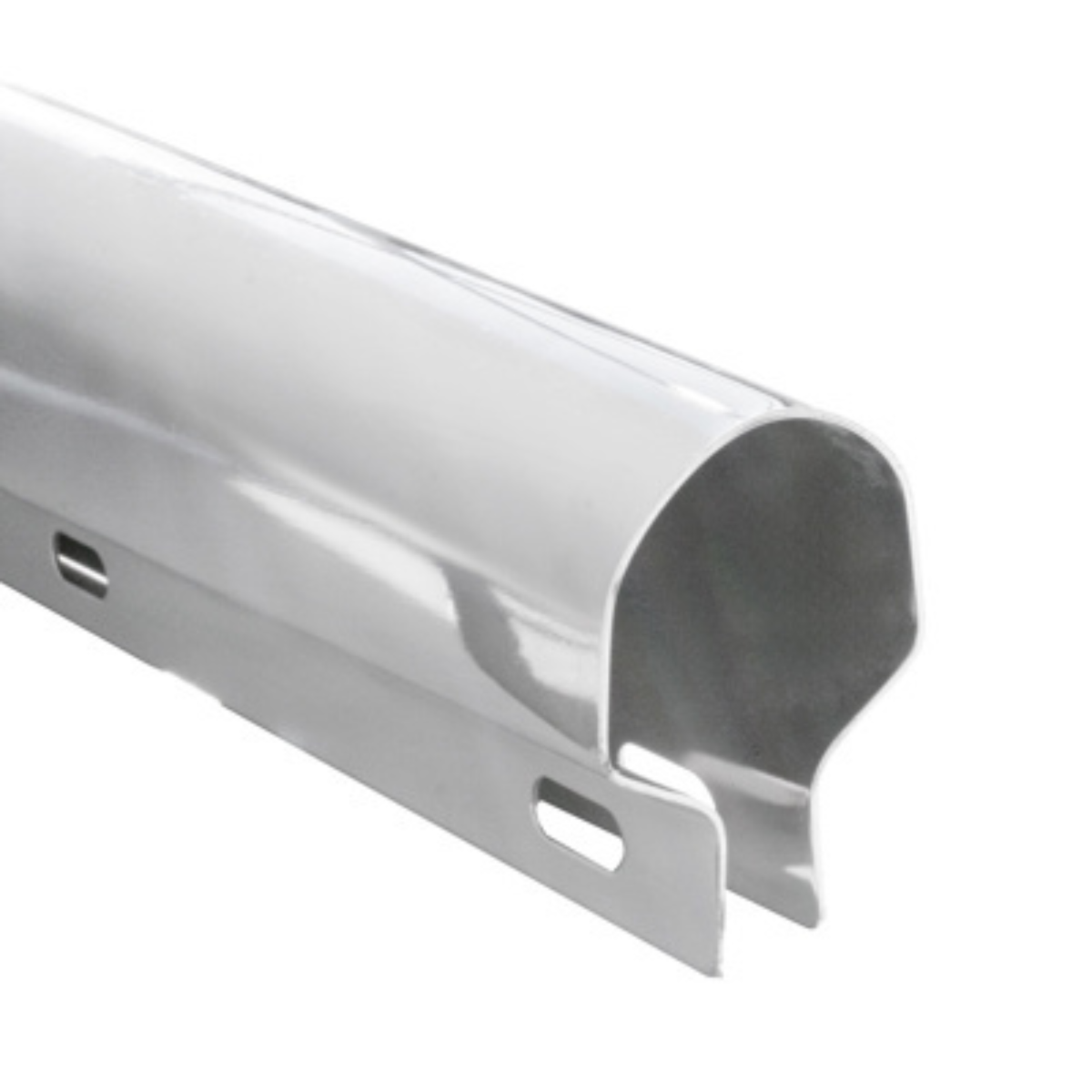 30 Inch Chrome Heavy Duty Mud Flap Hangers | 2-1/2 Inch Bolt Pattern | Competition Series | United Pacific
