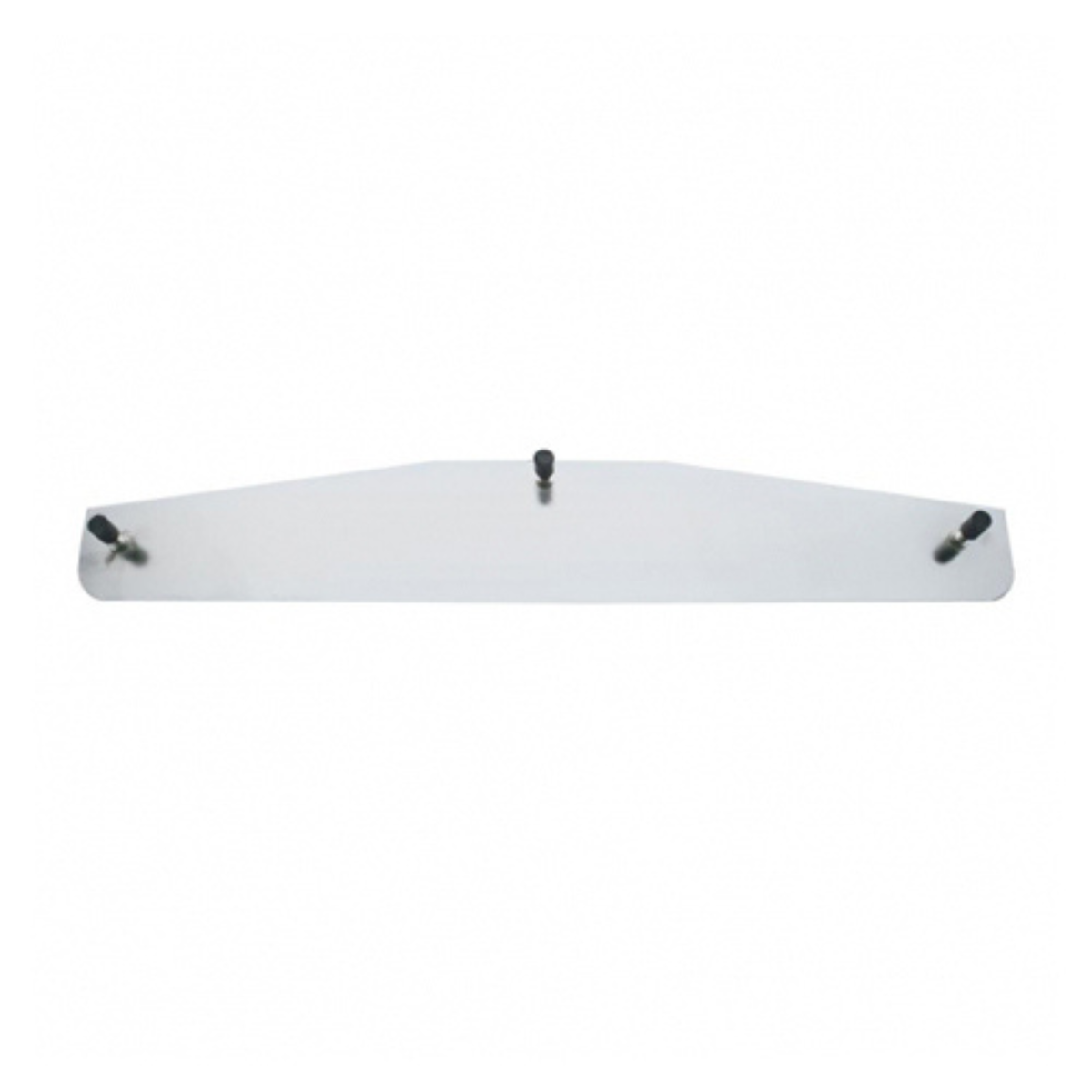304 Stainless Bottom Mud Flap Plate | 3x18 | Welded Stud | United Pacific