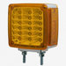 39 LED Reflector Double Face Turn Signal Light | Amber LED Amber Lens | Chrome Housing | United Pacific
