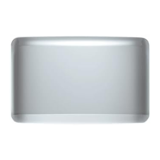 4-5/8" x 7-3/8" Stainless Horn Cover | Snap-In Mount | United Pacific