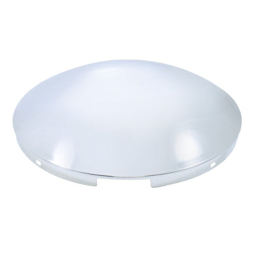 4 Even Notched Chrome Dome Front Hub Cap | 7/16″ Lip | 8-23/32″ Hub Bore | United Pacific