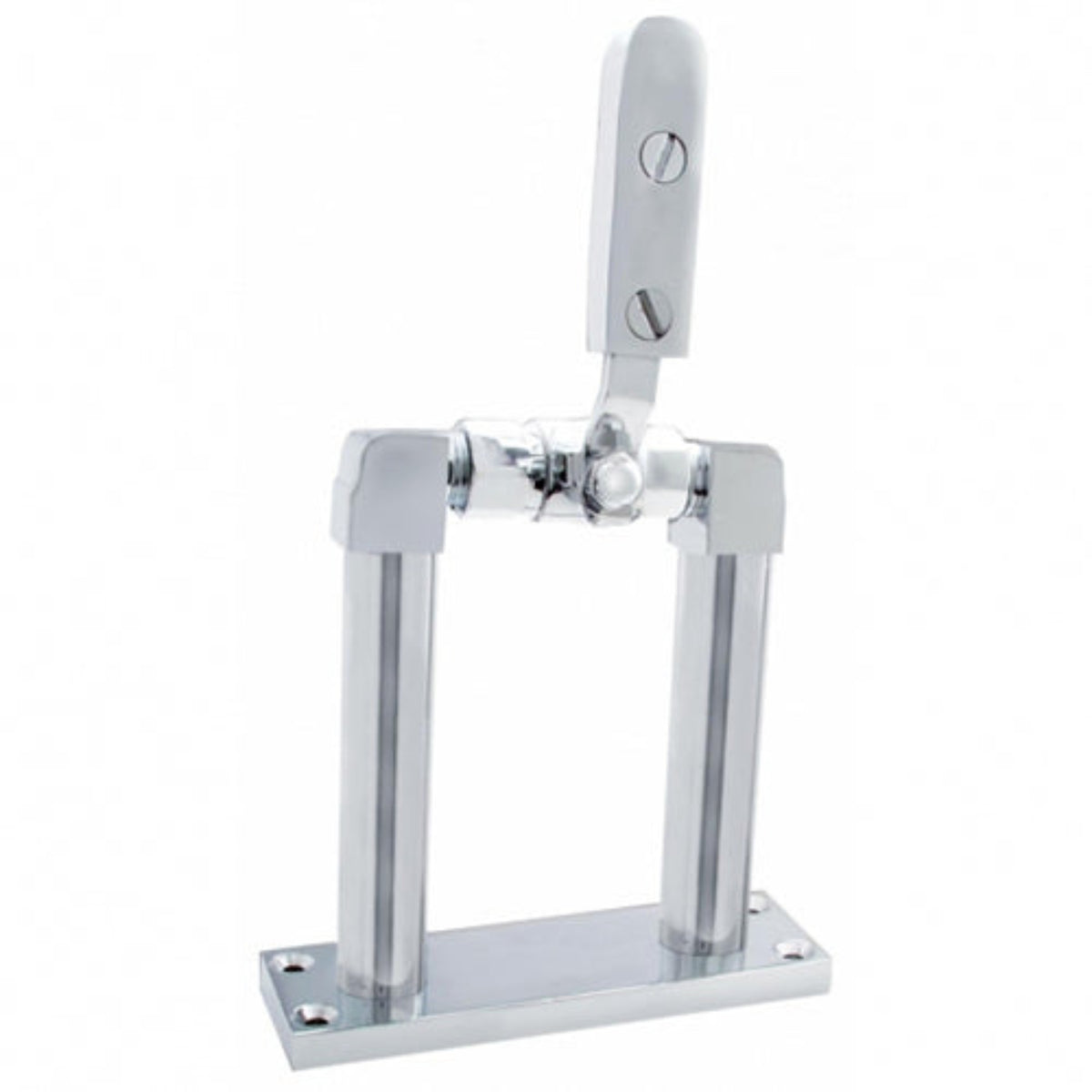 4 Inch Chrome Air Horn Valve Lever with Stand Set | United Pacific