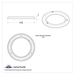 4 Inch Chrome Light Bezel | No Visor | United Pacific