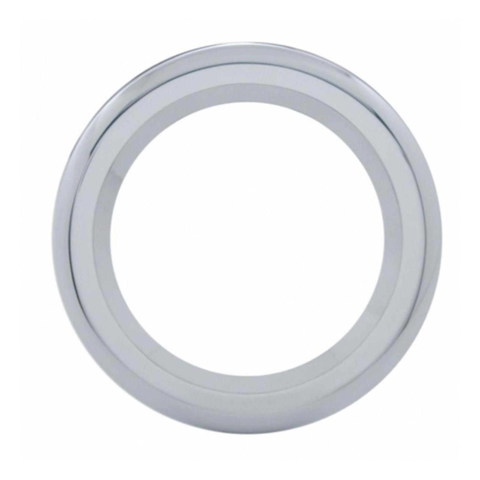 4 Inch Chrome Twist On Light Bezel | United Pacific