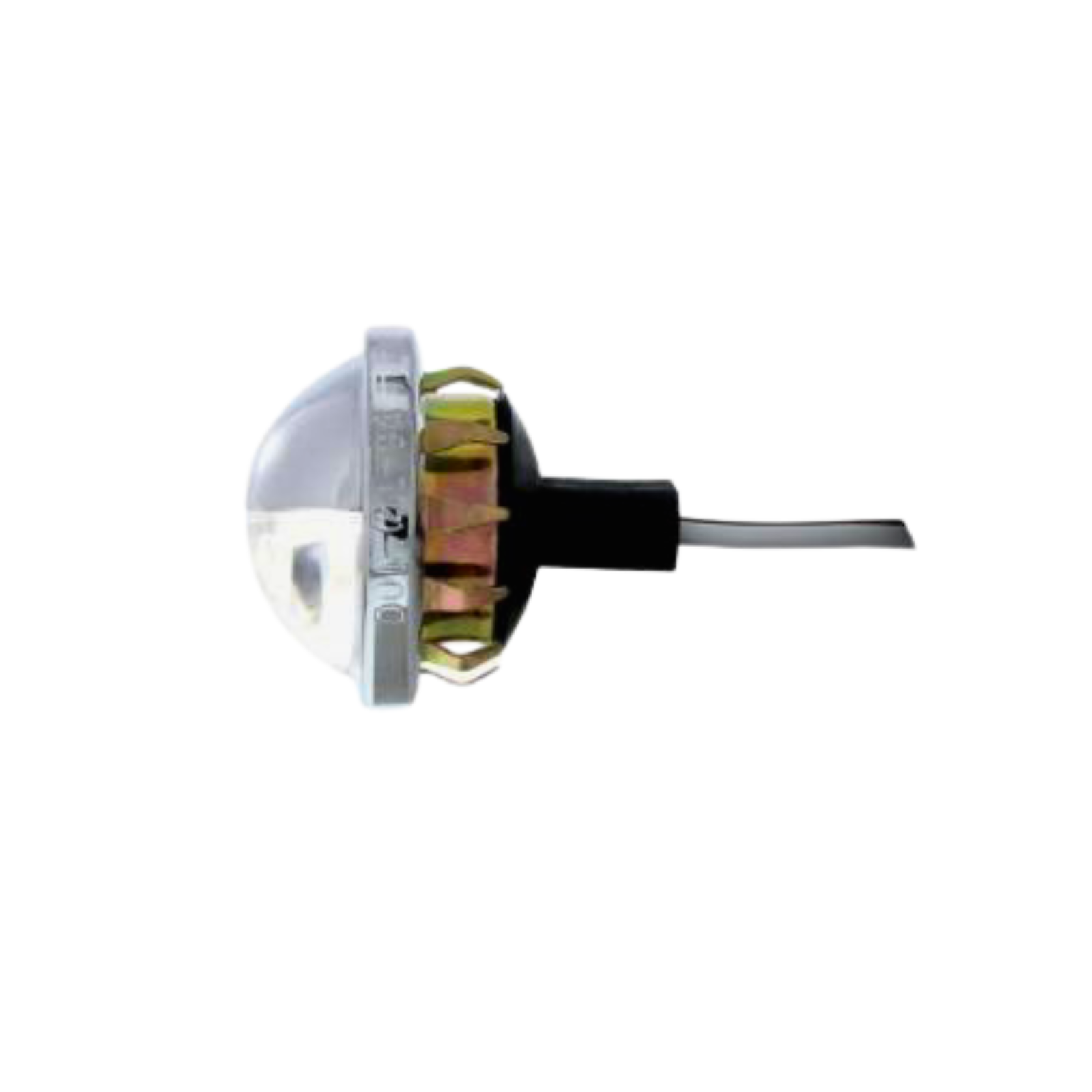 4 LED Round License Light White LED | United Pacific