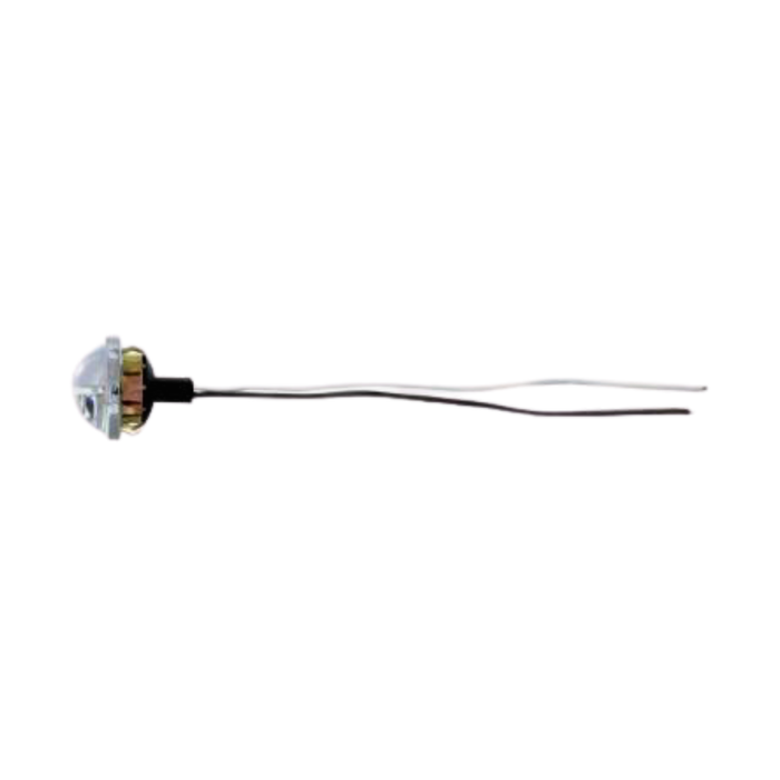 4 LED Round License Light White LED | United Pacific