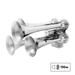 4 Trumpet Mini Train Horn | Chrome | 130 dB | United Pacific