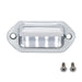4 White LED Chrome License Plate Utility Light | United Pacific