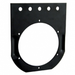 4" Black Light Bracket | 1 Hole | United Pacific