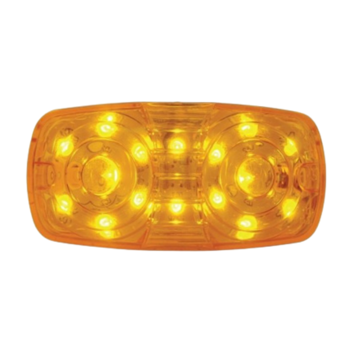 4 x 2 Inch Rectangular LED Light | Amber | United Pacific