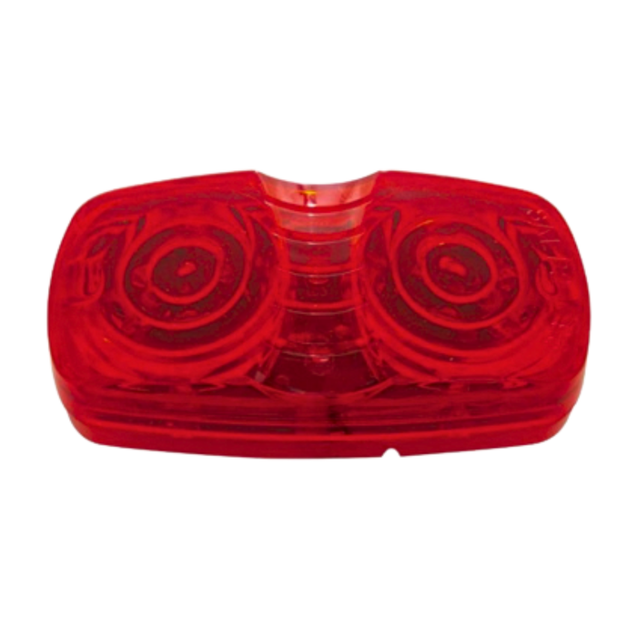 4 x 2 Inch Rectangular LED Light | Red | United Pacific