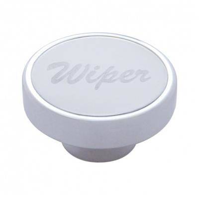 "Wiper" Dash Knob with Stainless Plaque