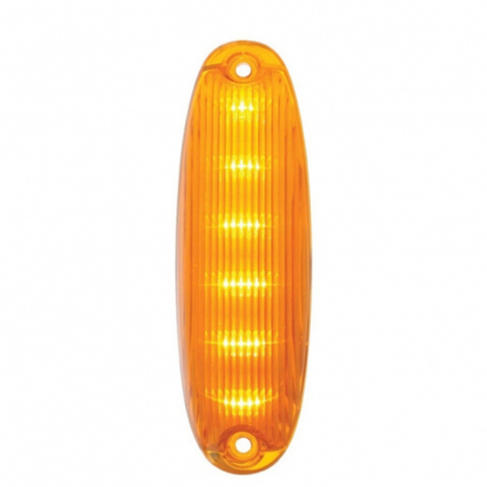 6 Amber LED Cab Light | Freightliner Cascadia | Amber Lens | United Pacific
