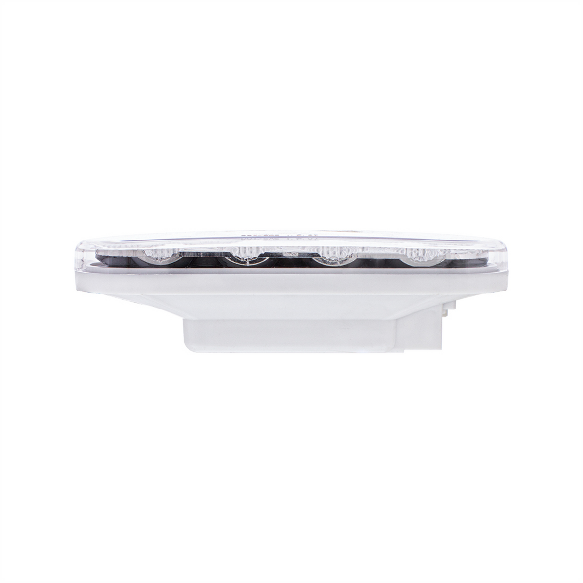 6 Inch Oval LED Stop Turn Tail Warning Light Red Amber | United Pacific