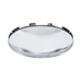 6 Uneven Notched Chrome Dome Front Hubcap | 7/16 Inch Lip | United Pacific