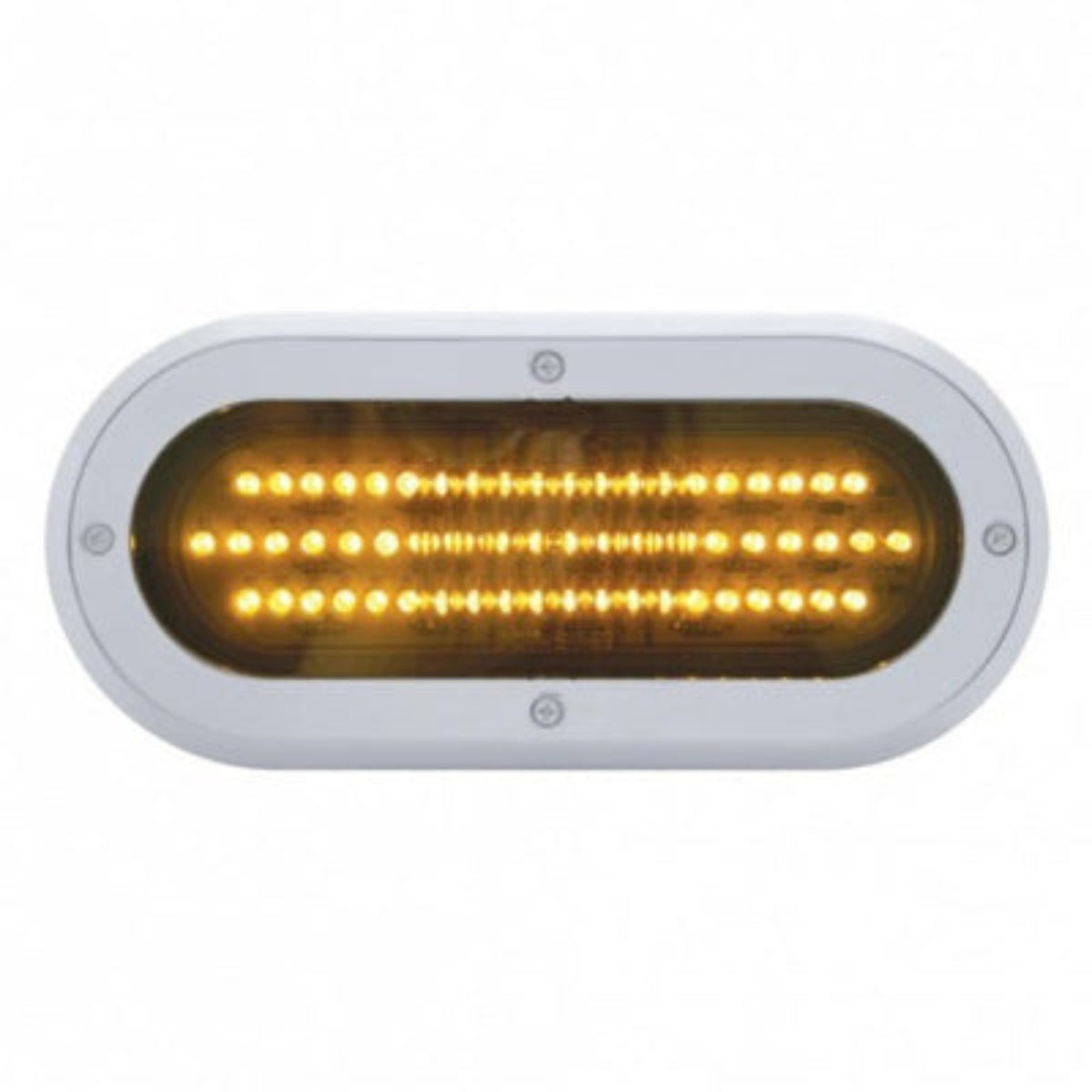 6″ Oval Mirror Light Bezel | Chrome Mirror Finish | United Pacific