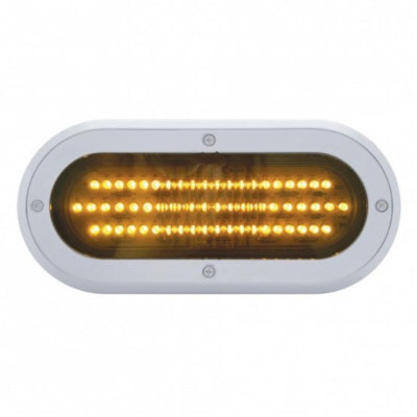 6″ Oval Mirror Light Bezel | Chrome Mirror Finish | United Pacific