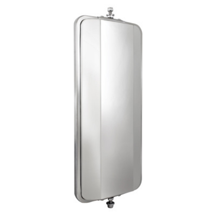 7 x 16 Inch Stainless Steel West Coast Style Mirror | Non-Heated | United Pacific