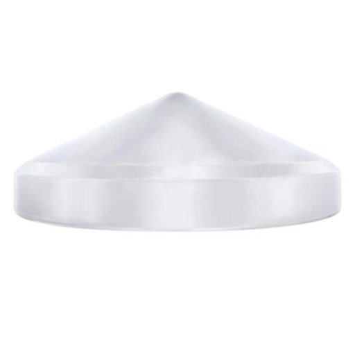 8-1/4″ Chrome Pointed Rear Hubcap | Fits 8-Stud 3/4″ Studs | Stainless or Chrome Finish | United Pacific