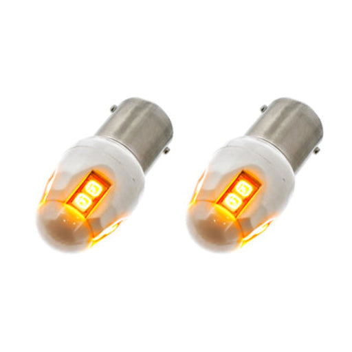 High Power 8 LED 1156 Light Bulbs Amber | United Pacific