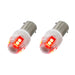 High Power 8 LED 1156 Light Bulbs Red | United Pacific