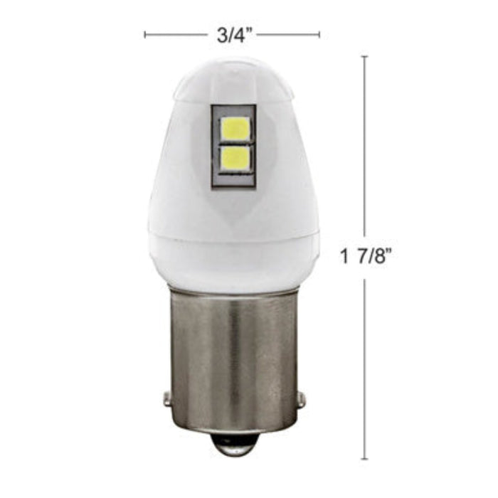 High Power 8 LED 1156 Light Bulbs White | United Pacific