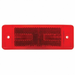 8 LED Rectangular Light (Clearance Marker) with Reflex Lens | Red LED | Red Lens | United Pacific