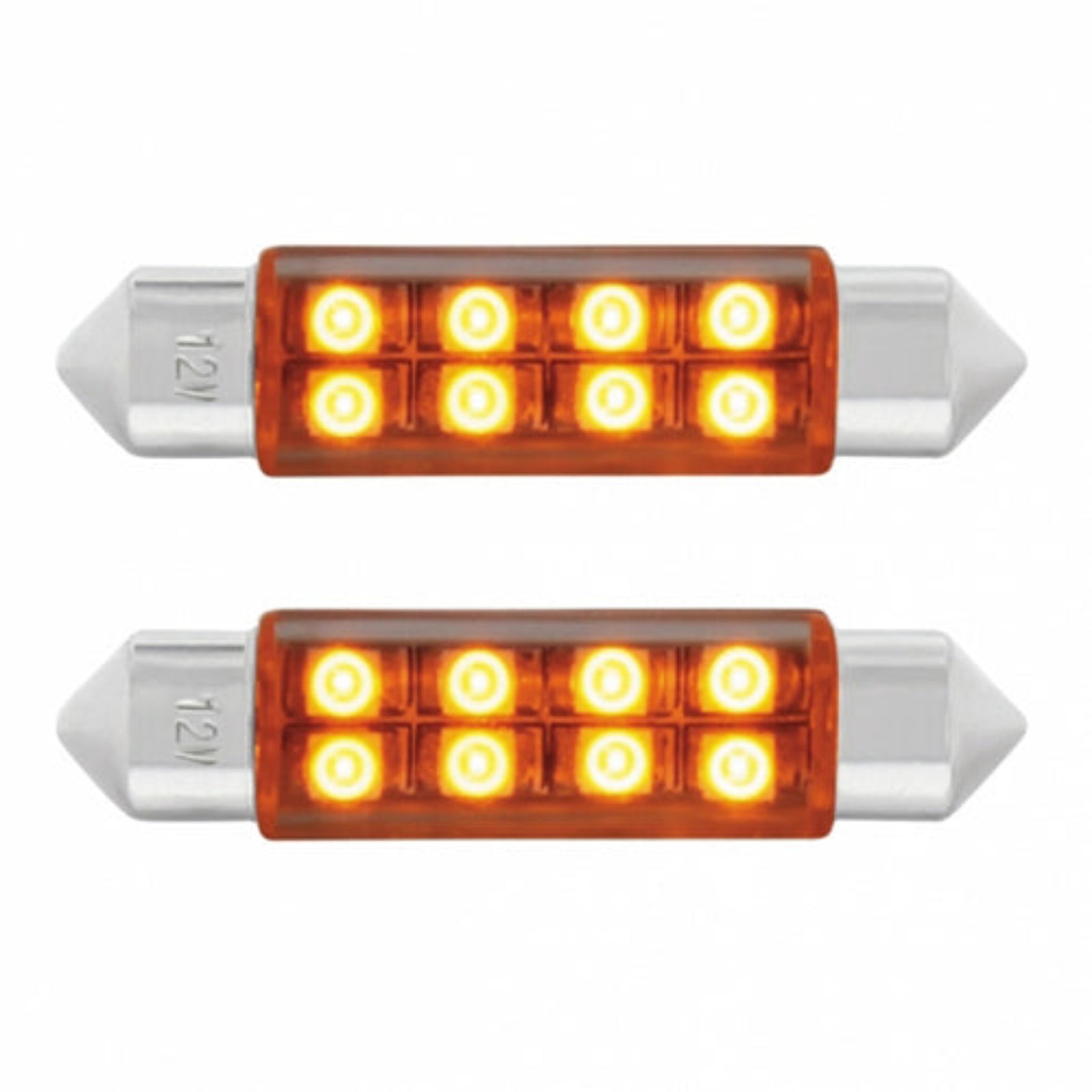 8 SMD Micro LED 211-2 Light Bulb | White | United Pacific