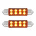 8 SMD Micro LED 211-2 Light Bulb | Amber | United Pacific