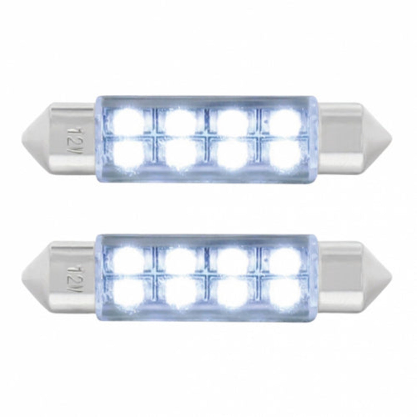 8 SMD Micro LED 211-2 Light Bulb | White | United Pacific