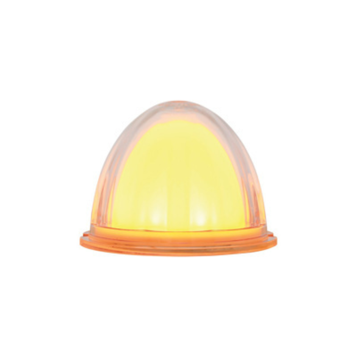 9 LED GloLight Watermelon Cab / Auxiliary Light | Clear Lens Amber LED | United Pacific