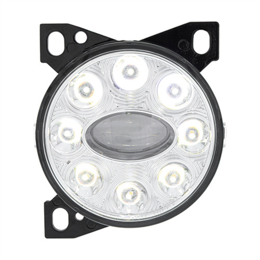 9 LED Projector Fog Light With LED Position Lights | Chrome | Peterbilt 579/587 | Kenworth T660 | United Pacific