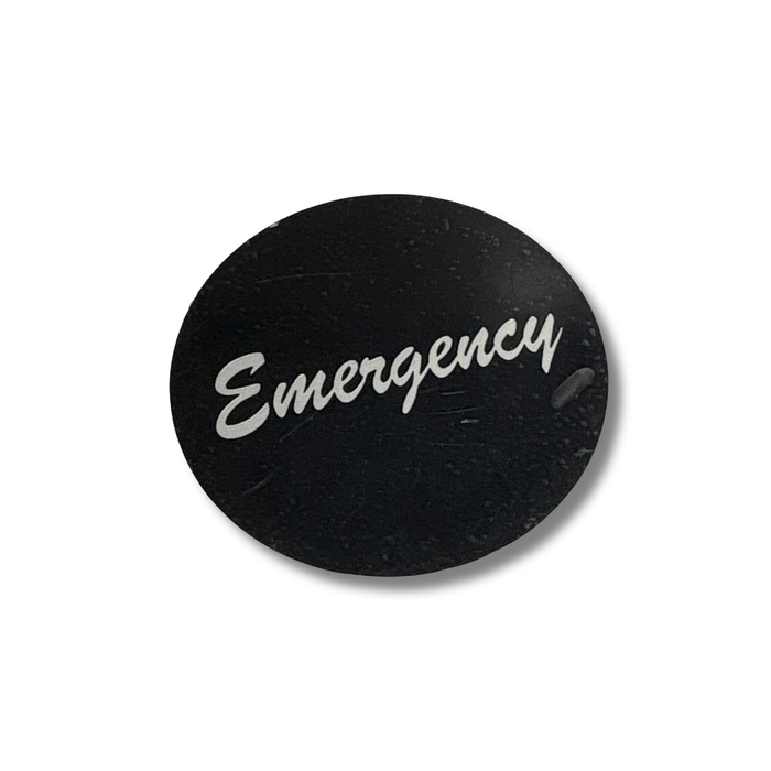 Air Valve Sticker Emergency | United Pacific