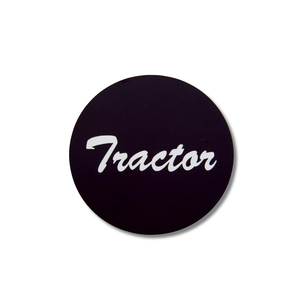 United Pacific – Black Aluminum Air Valve Sticker