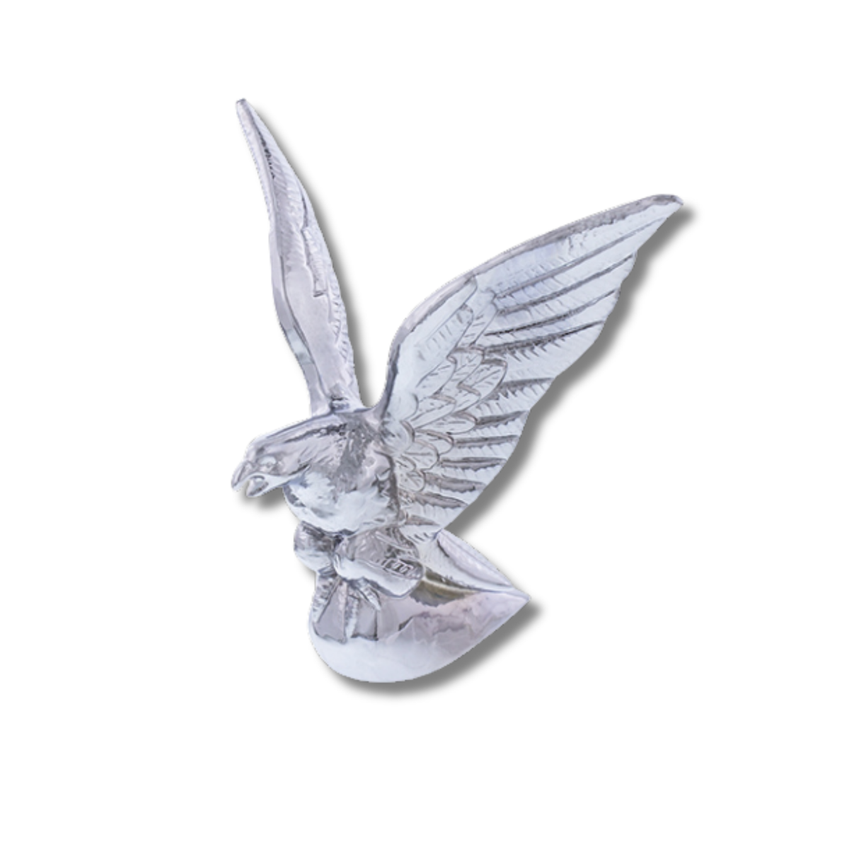 American Eagle Hood Ornament Chrome | United Pacific