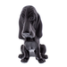 Basset Hound Dog Hood Ornament | Matte Black | United Pacific