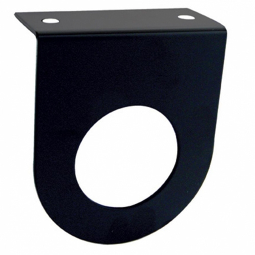 2" Black Light Bracket | Flange 1 Hole | United Pacific