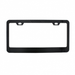 Carbon Fiber Style Wide Bottom License Plate Frame | Steel Construction | Fits 6″×12″ Plates | United Pacific