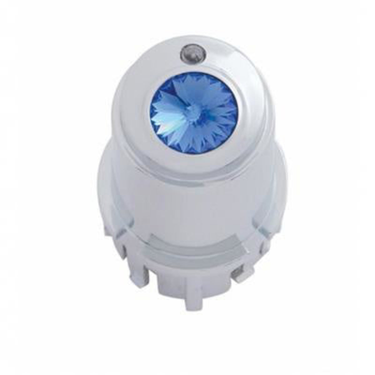 Center A/C Control Knob Blue Crystal for Kenworth 2006+ | United Pacific